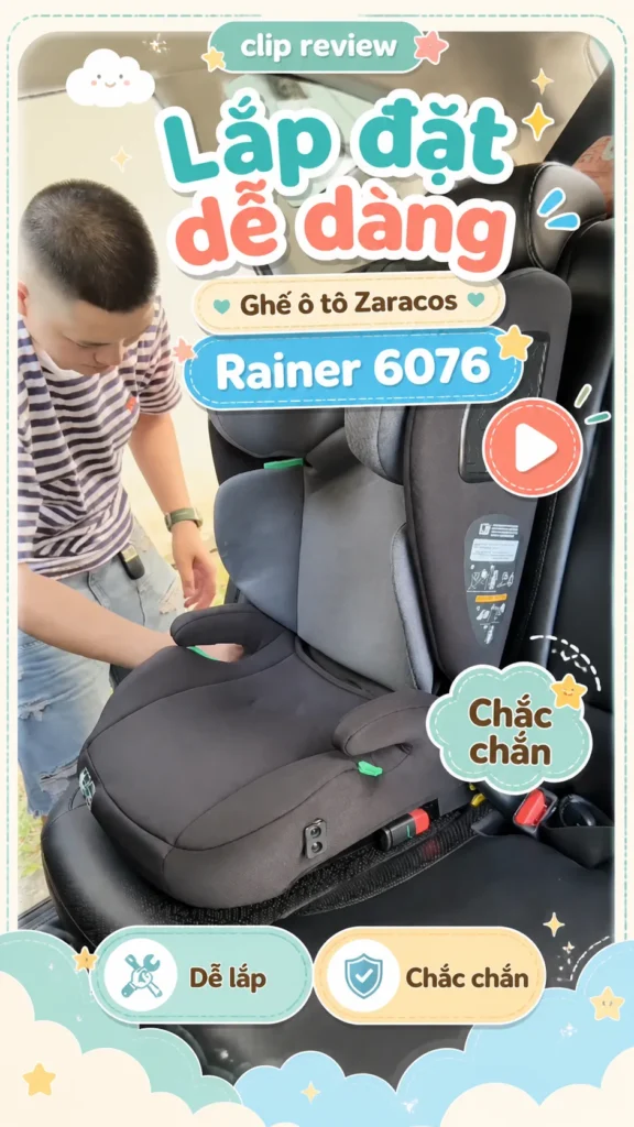Zaracos Rainer 6076 lắp đặt dễ dàng và nhanh chóng
